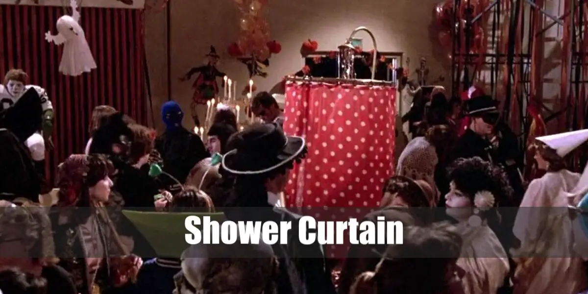 Shower Curtain Costume from The Karate Kid for Cosplay & Halloween