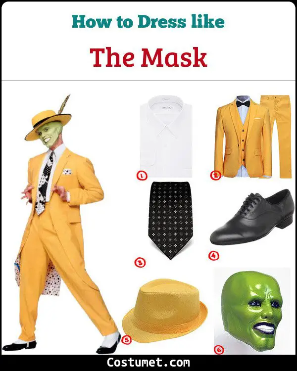 The Mask Costume for Cosplay & Halloween