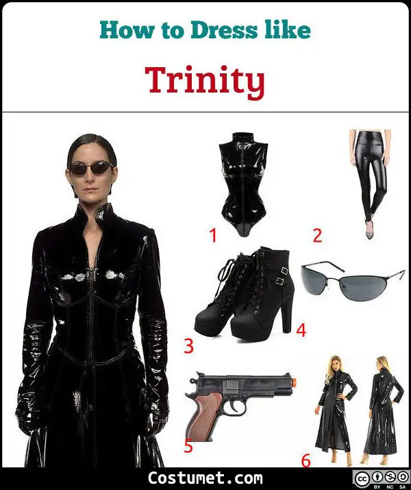 Trinity (The Matrix) Costume for Cosplay & Halloween