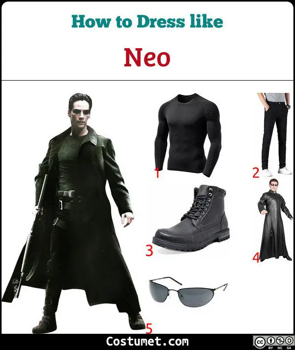 Neo (The Matrix) Costume for Cosplay & Halloween