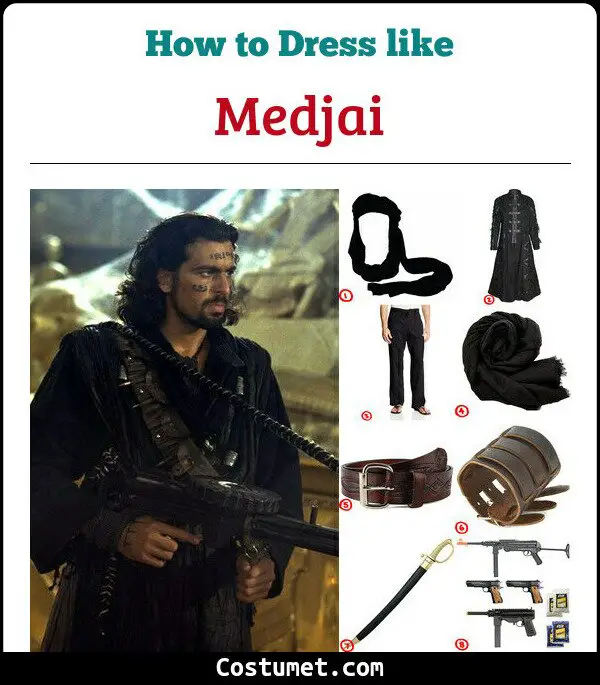 Medjai Costume for Cosplay & Halloween