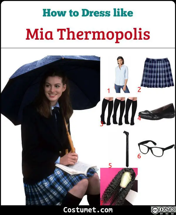 Mia Thermopolis Costume for Cosplay & Halloween