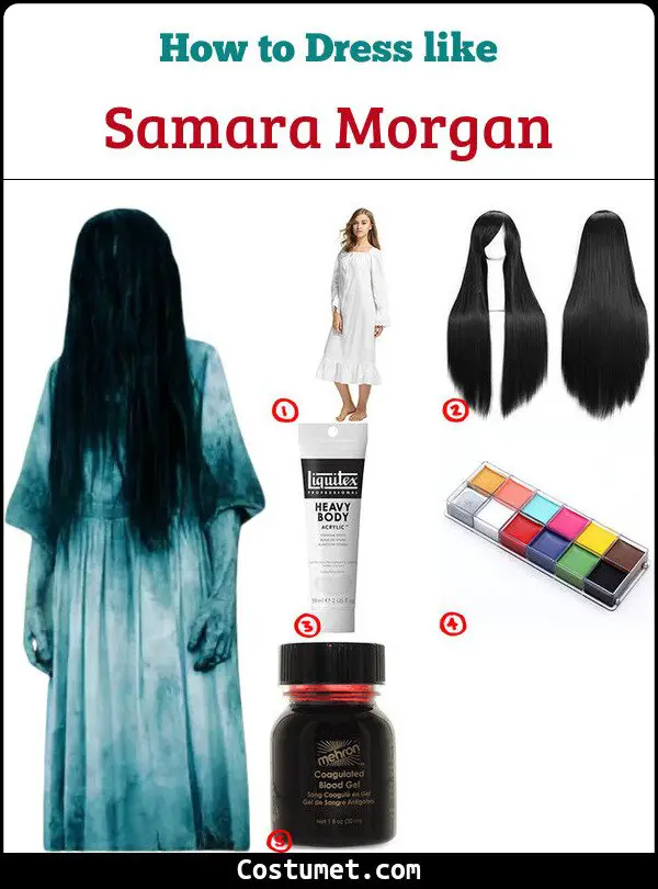 Samara Morgan Costume for Cosplay & Halloween