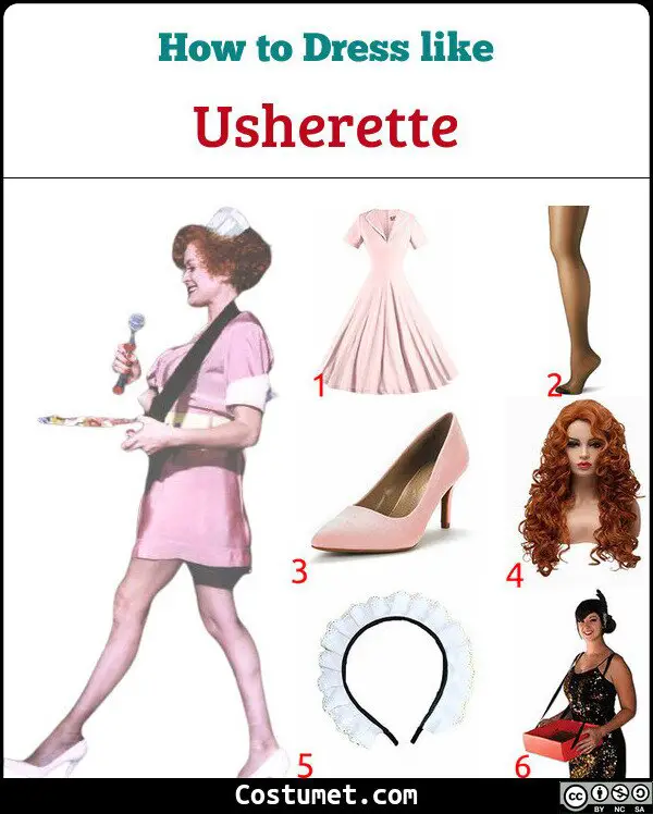 Usherette Costume for Cosplay & Halloween