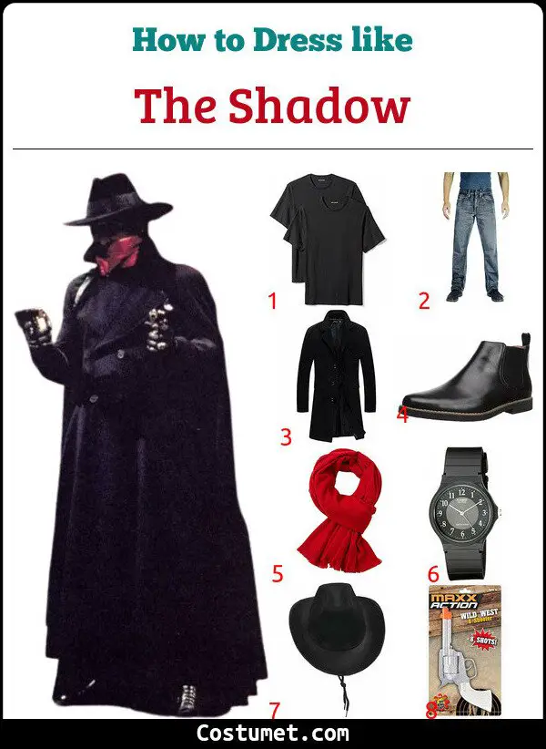 The Shadow Costume for Cosplay & Halloween