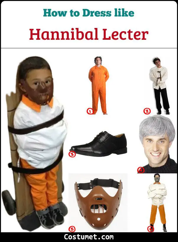 Hannibal Lecter Costume for Cosplay & Halloween