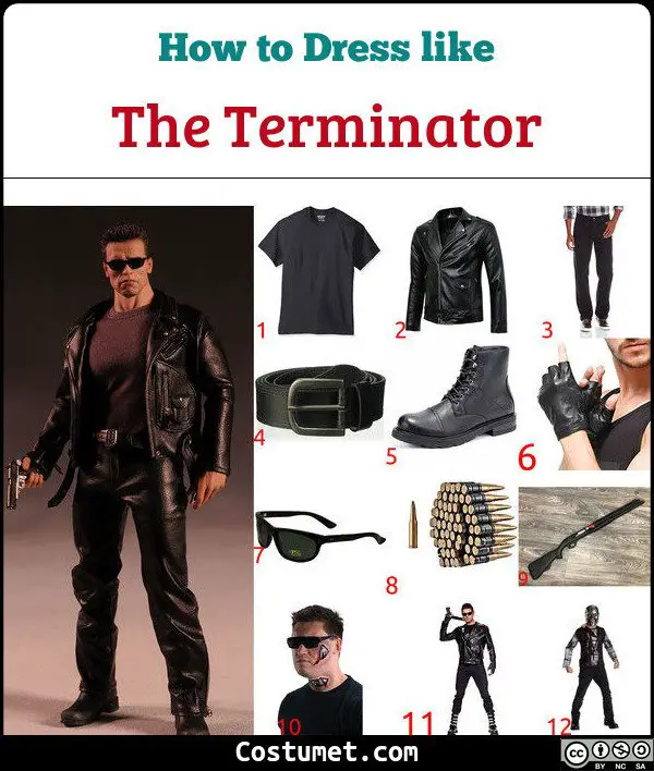 The Terminator Costume for Cosplay & Halloween