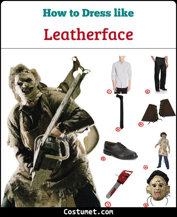 Leatherface Costume for Cosplay & Halloween