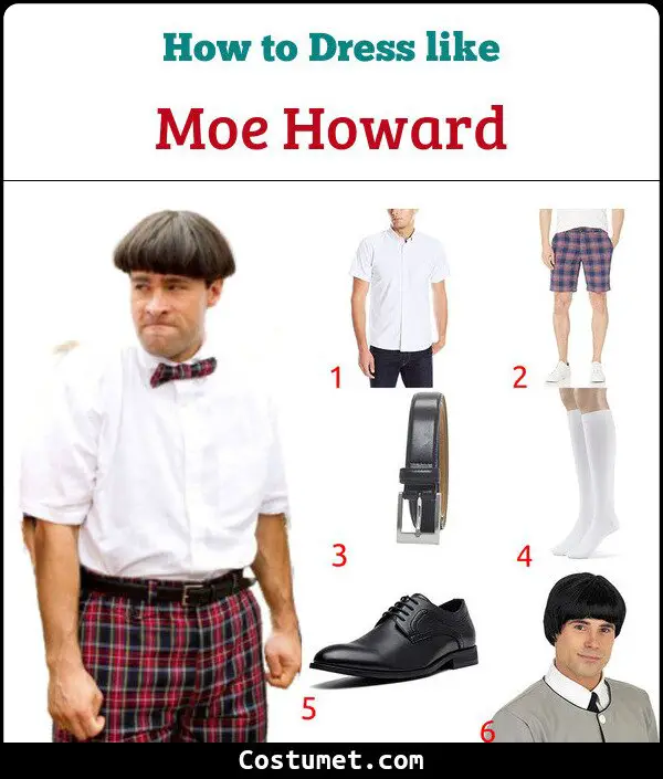 Moe Howard Costume for Cosplay & Halloween