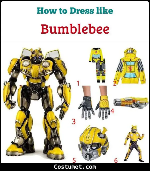 Bumblebee Costume for Cosplay & Halloween