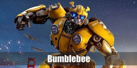 Bumblebee's costume can be fun for kids with a special jacket or pajama printed with the Transformer's design. You can also wear a costume set.