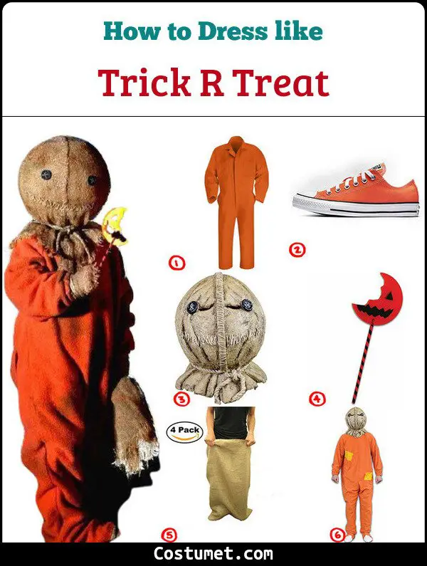 Trick R Treat Costume for Cosplay & Halloween