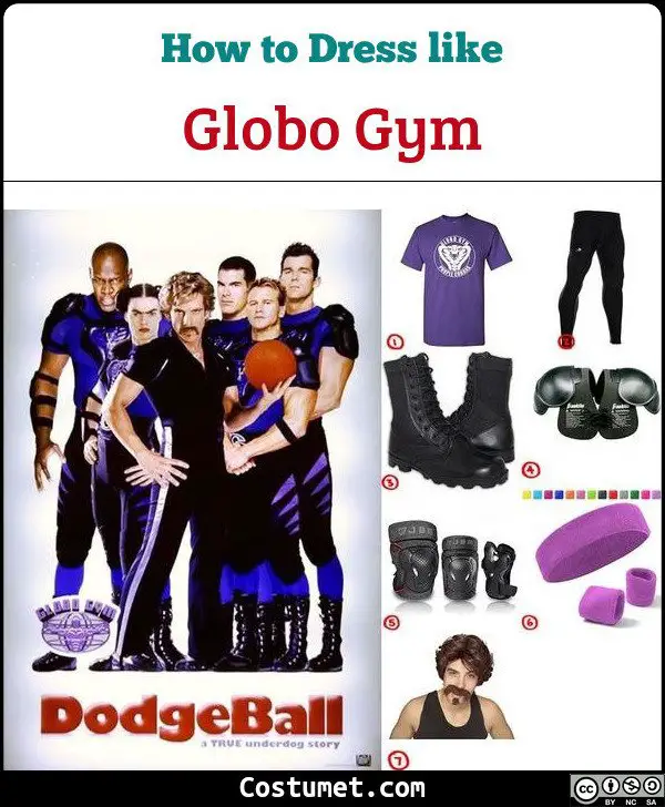 Globo Gym Costume for Cosplay & Halloween