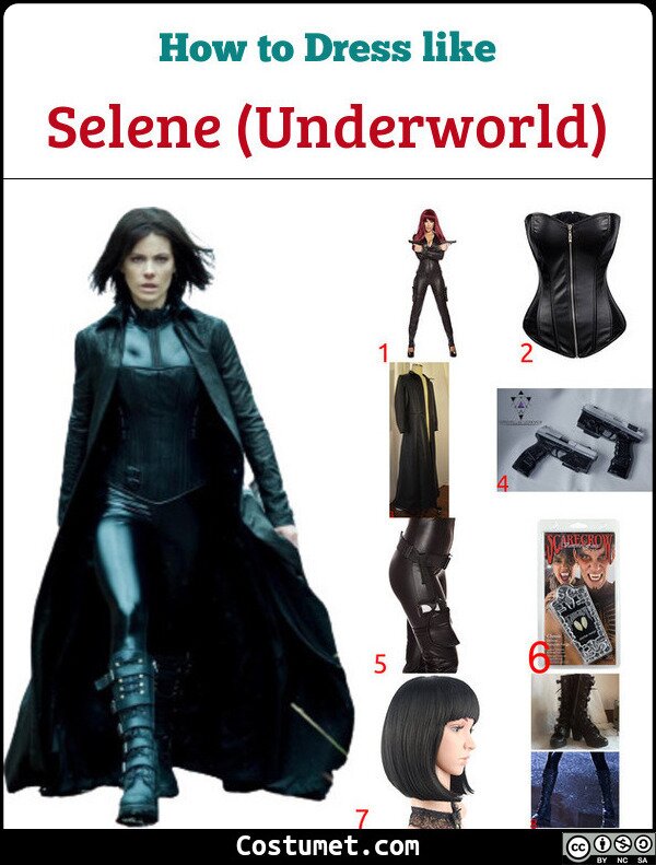 Selene (Underworld) Costume for Cosplay & Halloween