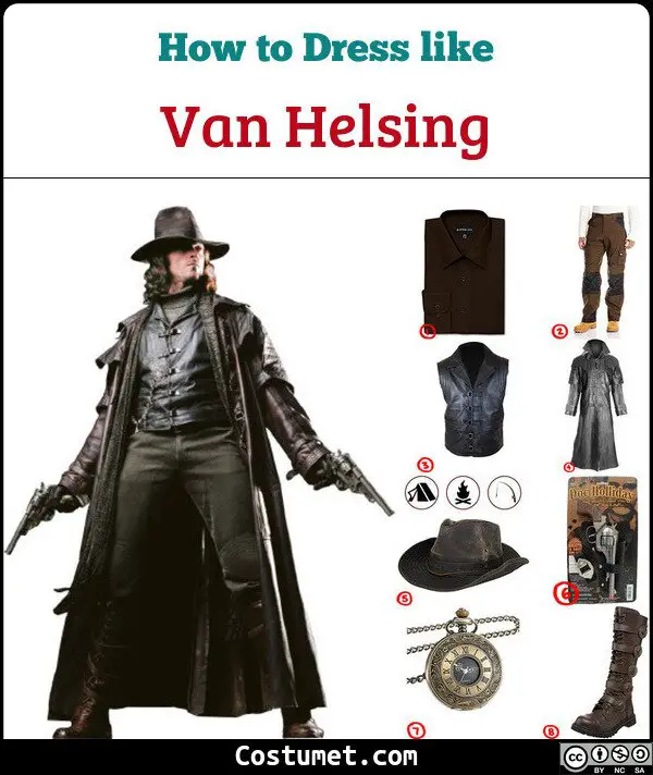 van helsing costume female