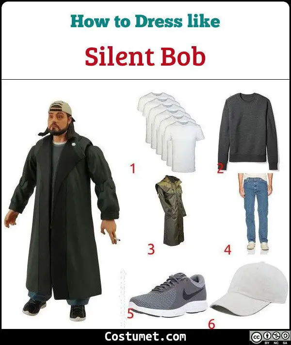 Silent Bob Costume for Cosplay & Halloween