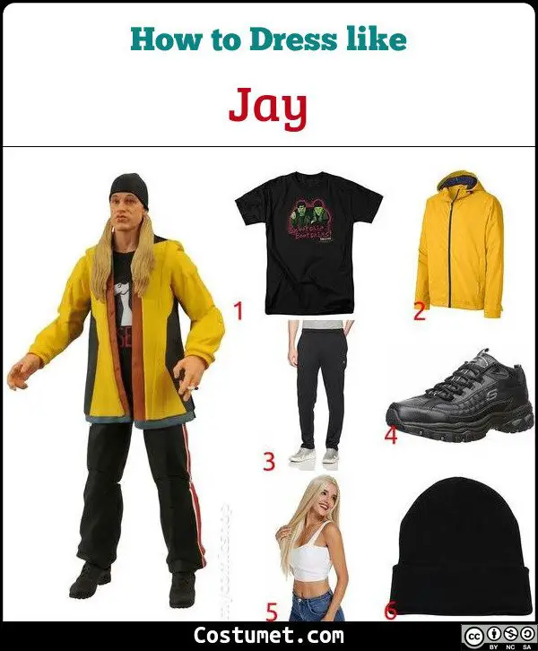 Jay (View Askewniverse) Costume for Cosplay & Halloween