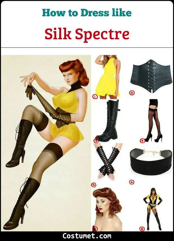 Silk Spectre Costume for Cosplay & Halloween