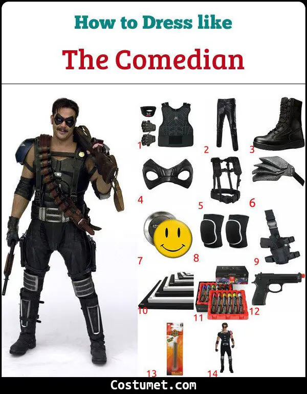 The Comedian Costume for Cosplay & Halloween