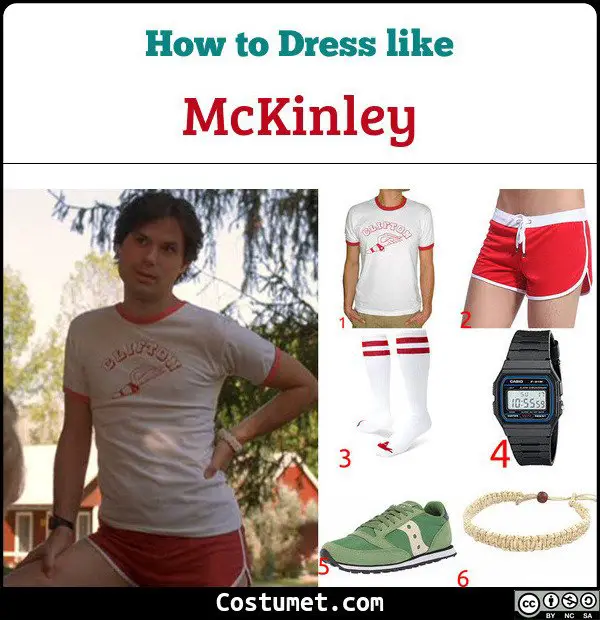 McKinley Wet Hot American Summer Costume for Cosplay & Halloween