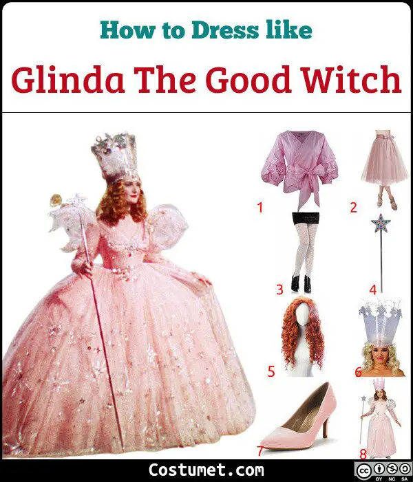 Glinda The Good Witch Costume for Cosplay & Halloween