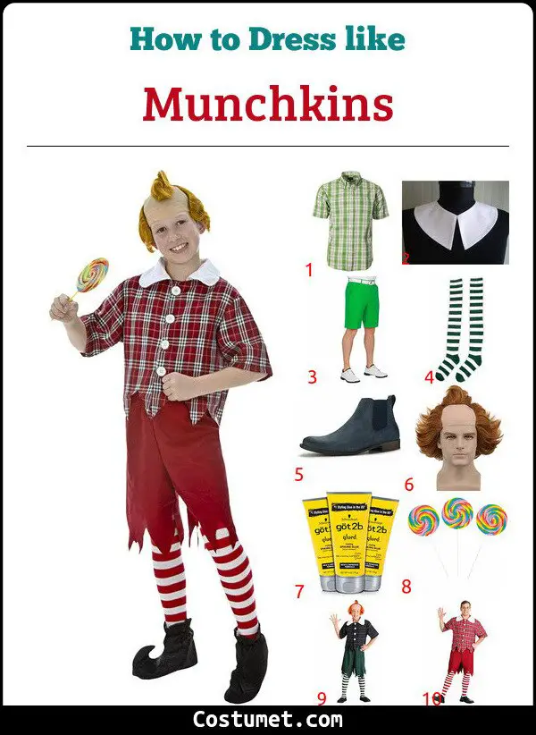 Munchkins Costume for Cosplay & Halloween