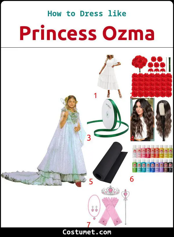 Princess Ozma Costume for Cosplay & Halloween