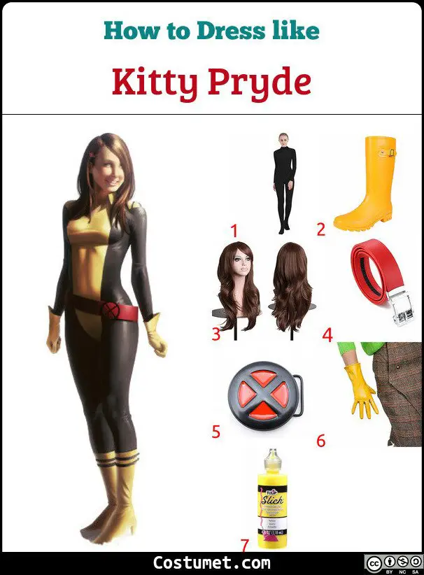 Kitty Pryde Costume for Cosplay & Halloween