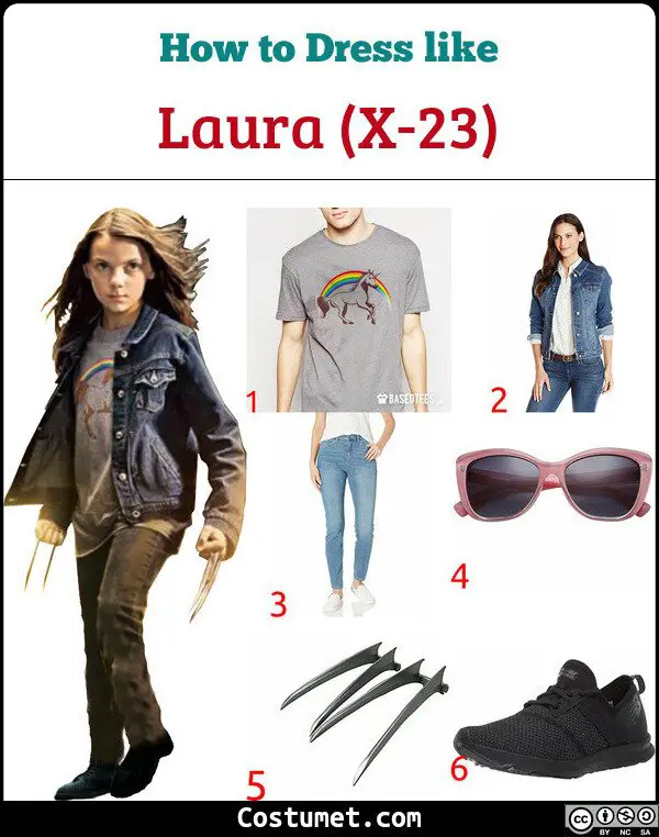 Laura (X-23) Costume for Cosplay & Halloween