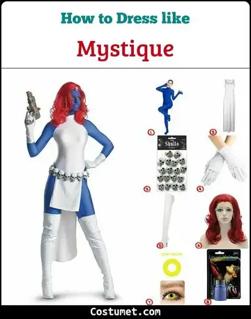 Mystique (X-Men) Costume for Cosplay & Halloween 2022