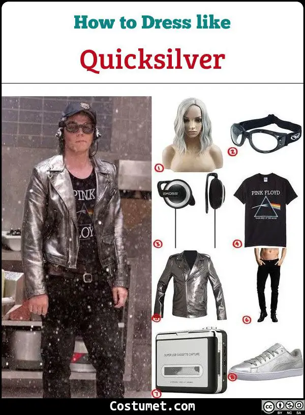 Quicksilver Costume for Cosplay & Halloween