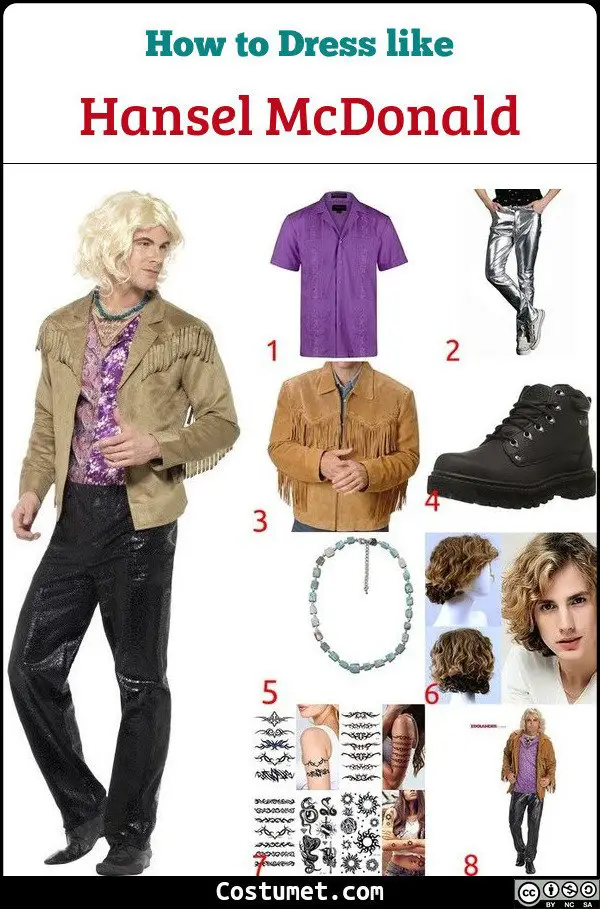 Hansel McDonald (Zoolander) Costume for Cosplay & Halloween 2023