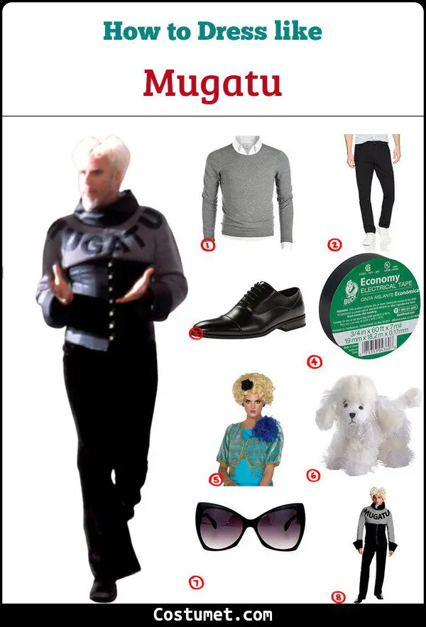 Mugatu Costume for Cosplay & Halloween