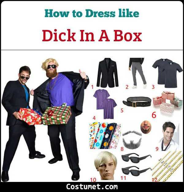 Dick In A Box Costume for Cosplay & Halloween