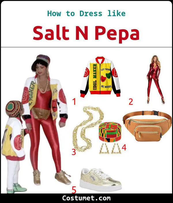Salt N Pepa Costume for Cosplay & Halloween