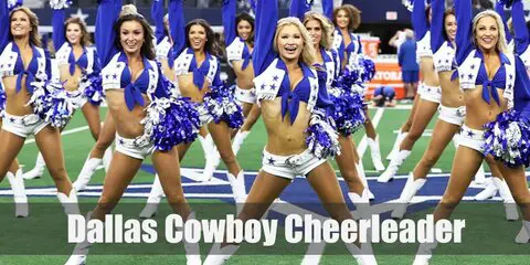 Dallas Cowboy Cheerleader's Costume 
