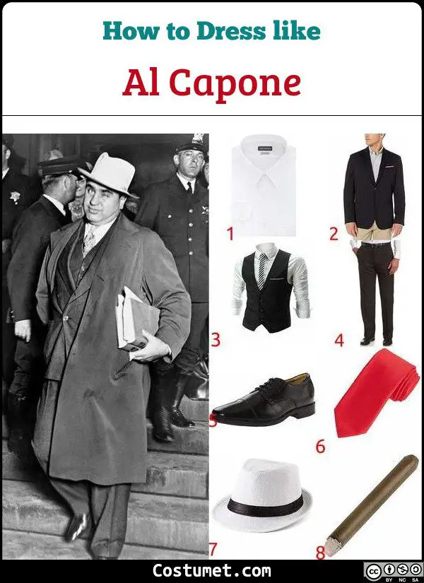 Al Capone Costume for Cosplay & Halloween