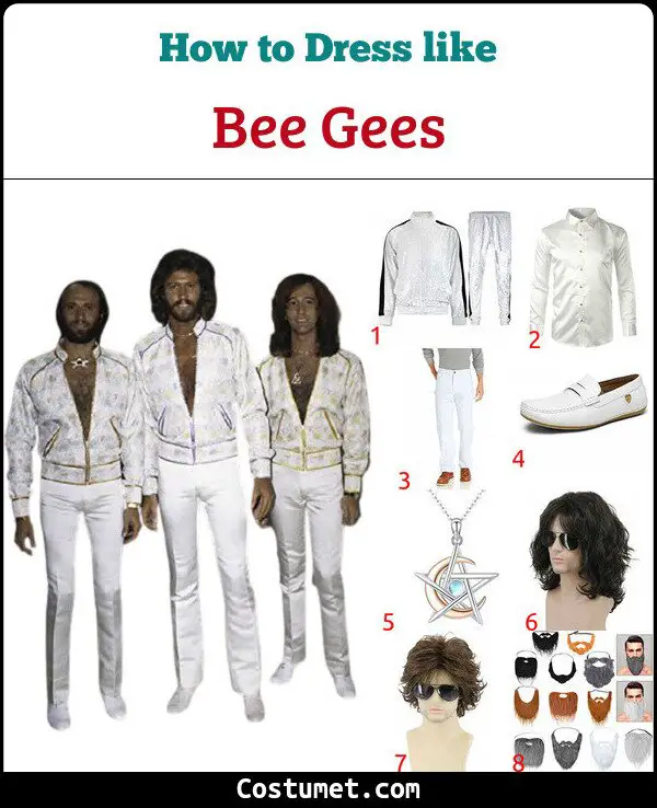 Bee Gees Costume for Cosplay & Halloween