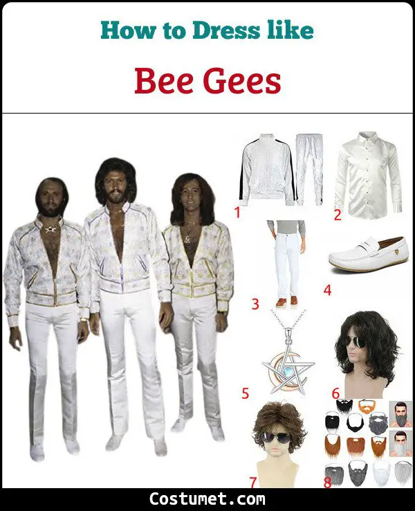 Bee Gees Costume for Cosplay & Halloween 2023