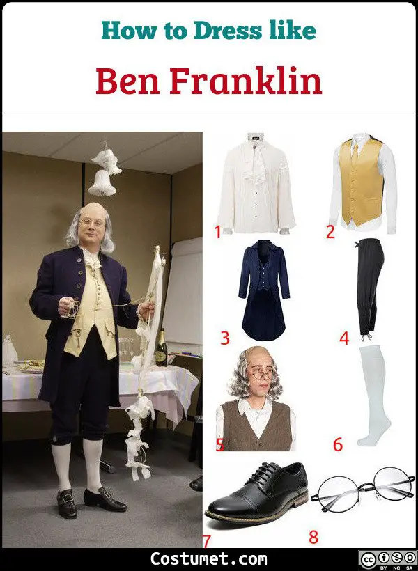 Ben Franklin Costume for Cosplay & Halloween