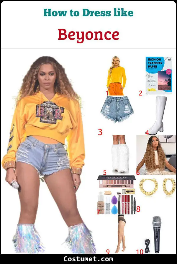 Beyonce Costume for Cosplay & Halloween