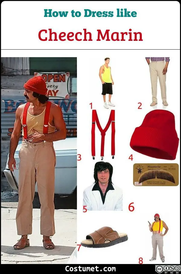 Cheech Marin Costume for Cosplay & Halloween