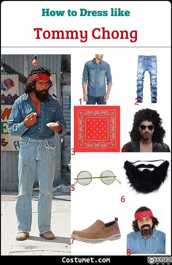 Tommy Chong Costume for Cosplay & Halloween