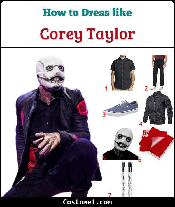 Corey Taylor Costume for Cosplay & Halloween
