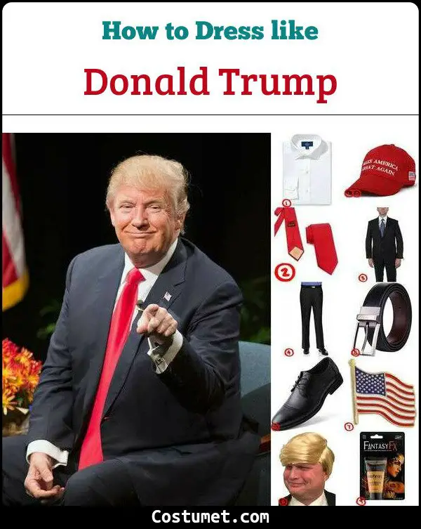 Donald Trump Costume for Cosplay & Halloween