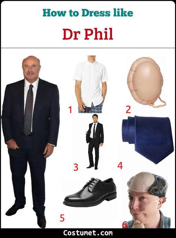 Dr. Phil Costume for Cosplay & Halloween 2023