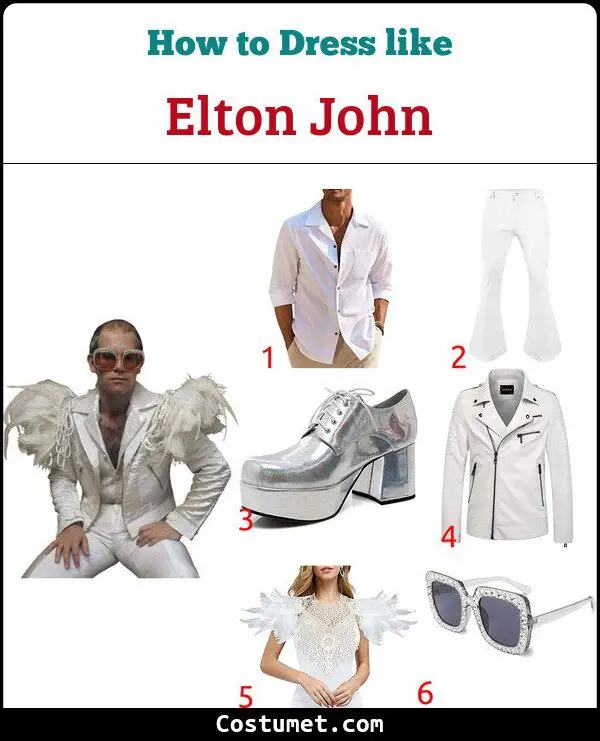 Elton John Costume for Cosplay & Halloween