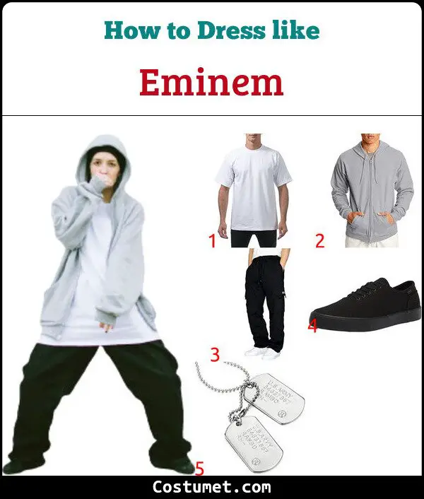Eminem Costume for Cosplay & Halloween