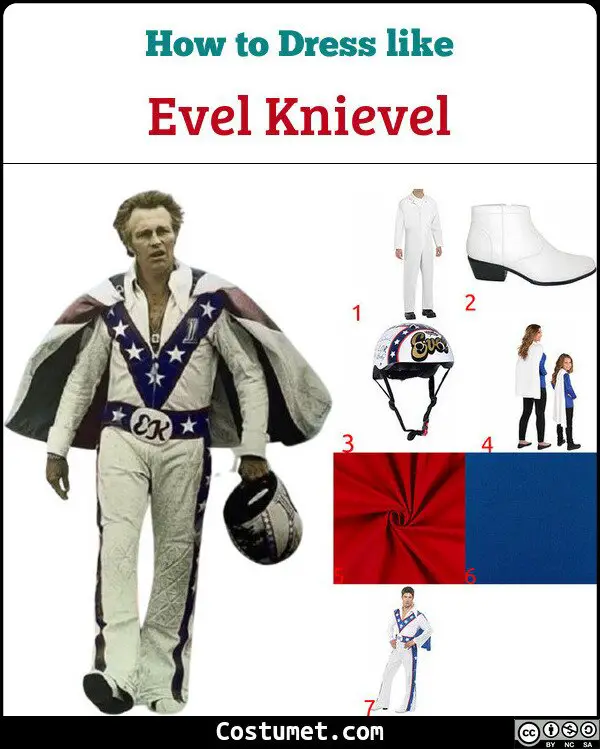 Evel Knievel Costume for Cosplay & Halloween