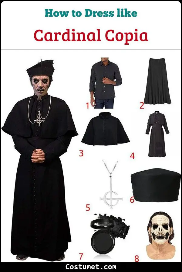 Cardinal Copia Costume for Cosplay & Halloween
